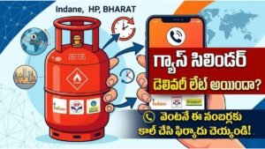 Gas Cylinder Delivery Complaint Helpline Numbers