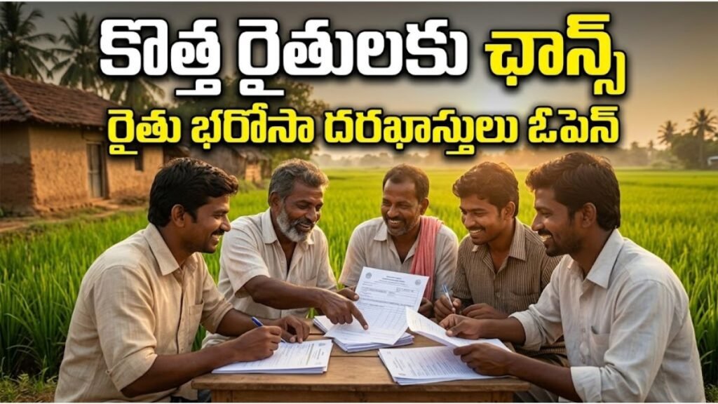 Rythu Bharosa New Applications Process: రైతు భరోసా కొత్త అప్లికేషన్లు ప్రారంభం.. కావాల్సిన పత్రాలు, ప్రాసెస్ ఇదే 9 Rythu Bharosa New Applications Process Documents 2026