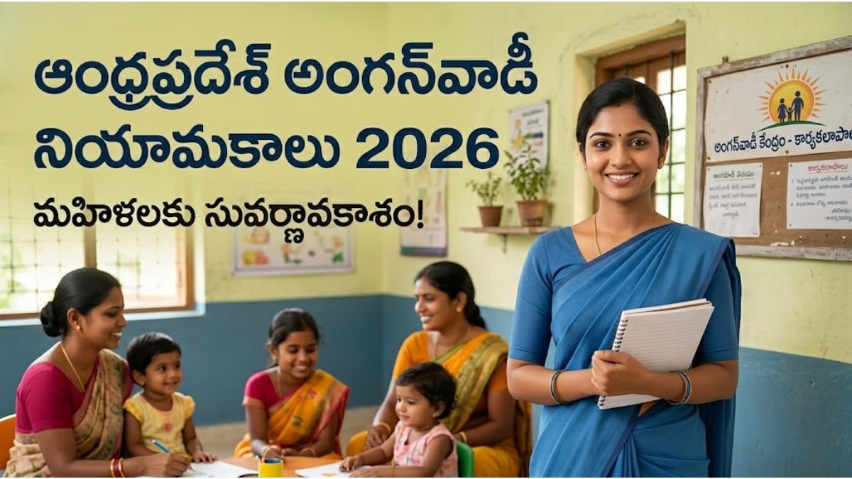 AP Anganwadi Recruitment 2026 Apply Now