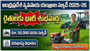 AP SMAM Agriculture Mechanization Subsidy 2026