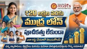 Mudra Loan ₹20 Lakhs Apply Online 2026