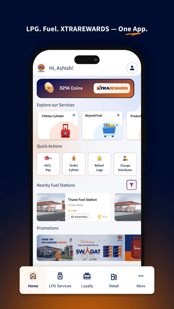 INdian Oil One App