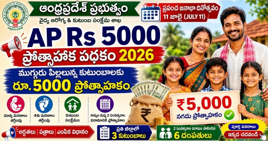 AP Rs 5000 Incentive Scheme 2026: 5 Amazing Benefits & Eligibility